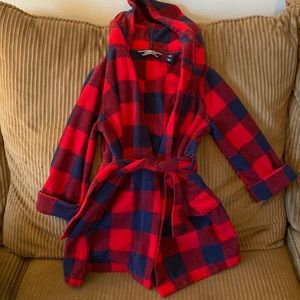 Lands End kids robe